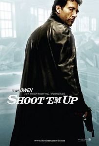 Shoot 'Em Up C. Owen Double Sided Original Movie Poster 27x40 inches