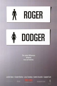 Roger Dodger Advance Double Sided Original Movie Poster 27x40 inches