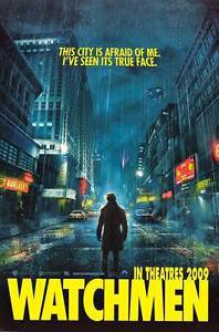 Watchmen advance B Double Sided Original Movie Poster 27x40 inches