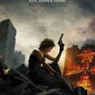Resident Evil: The Final Adv Chapter Double Sided Original Movie Poster 27x40 Resident Evil: The Final Adv Chapter Double Sided Original Movie Poster 27x40