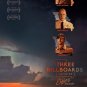 Three Billboards Outside Ebbing Missouri Regular Double Sided Original Movie Poster 27x40