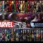 Marvel vs Dc Style H  Poster 13x19
