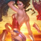 Wonder Woman Art Poster Style  13x19