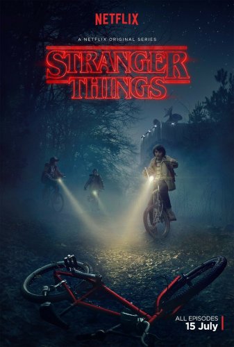Stranger Things Style H TV Show Poster 13x19 inches 
