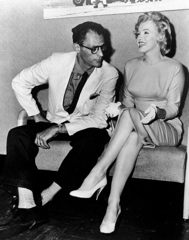 Marilyn Monroe with Arthur Miller Poster 13x19 inches