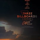 Three Billboards Outside Ebbing Missouri  Adv Dbl Sided Orig Movie Poster 27x40