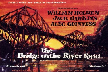 Bridge on the River Kwai  Style C Movie Poster 13x19 inches