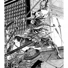Hiroshi Hirata Japanese Warrior Style E Movie Poster 13x19 inches