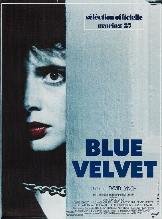Blue Velvet Movie Poster 13x19 B