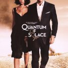 Quantum of Solace Movie Poster Embossed Original 27X40
