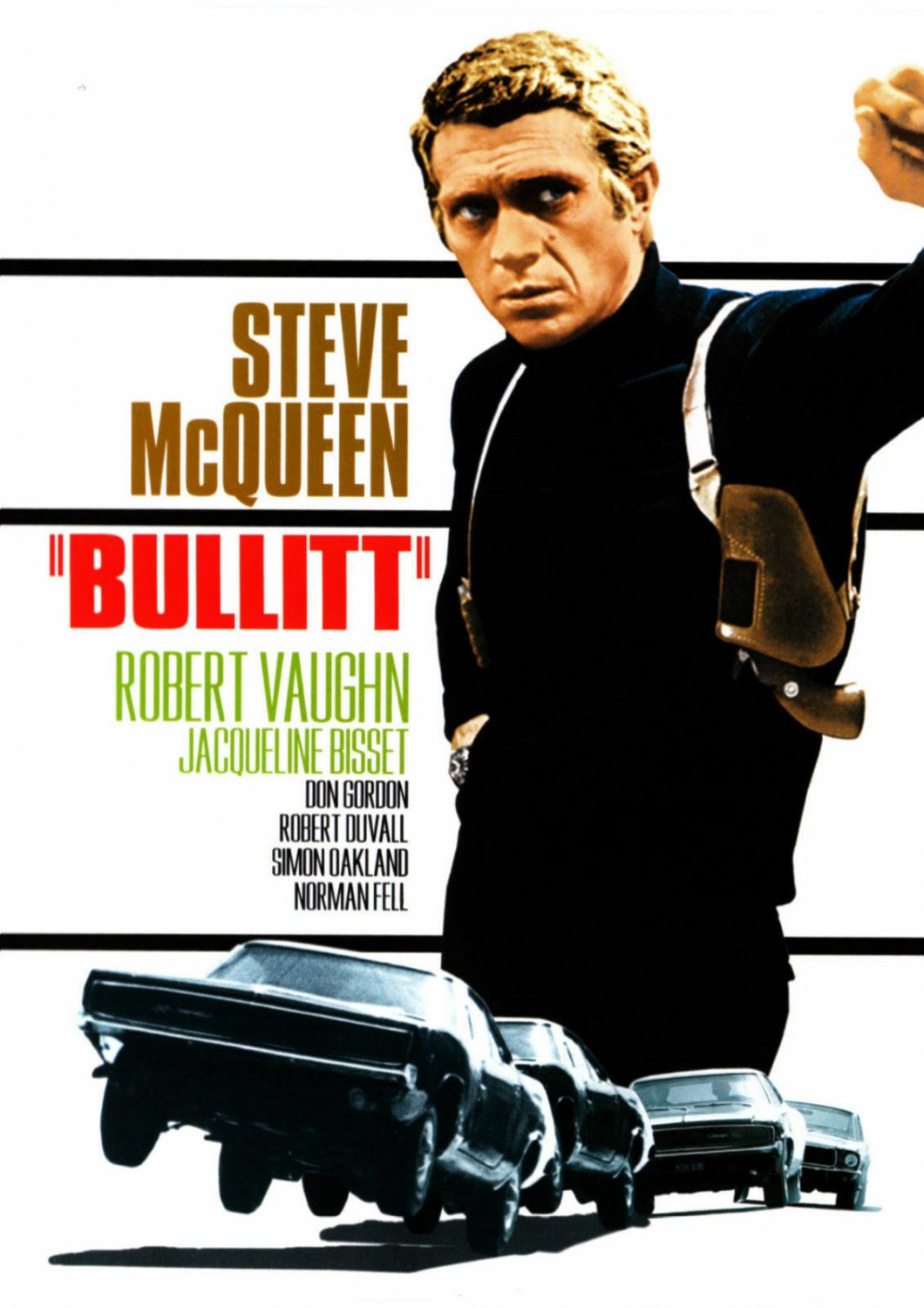 Steve McQueen Bullitt Poster 13x19 A