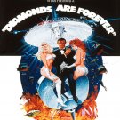 Diamonds are Forever  Style F Movie Poster  13x19
