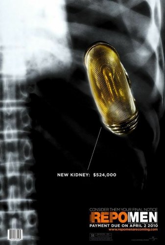 Repo Men Advance A Single Sided Original Movie Poster 27x40 inches