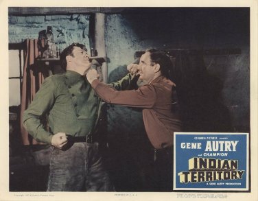 Indian Territory Style E Movie Poster 13x19 inches