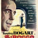 Humphrey Bogart in Sirocco Movie Poster 13x19 inches