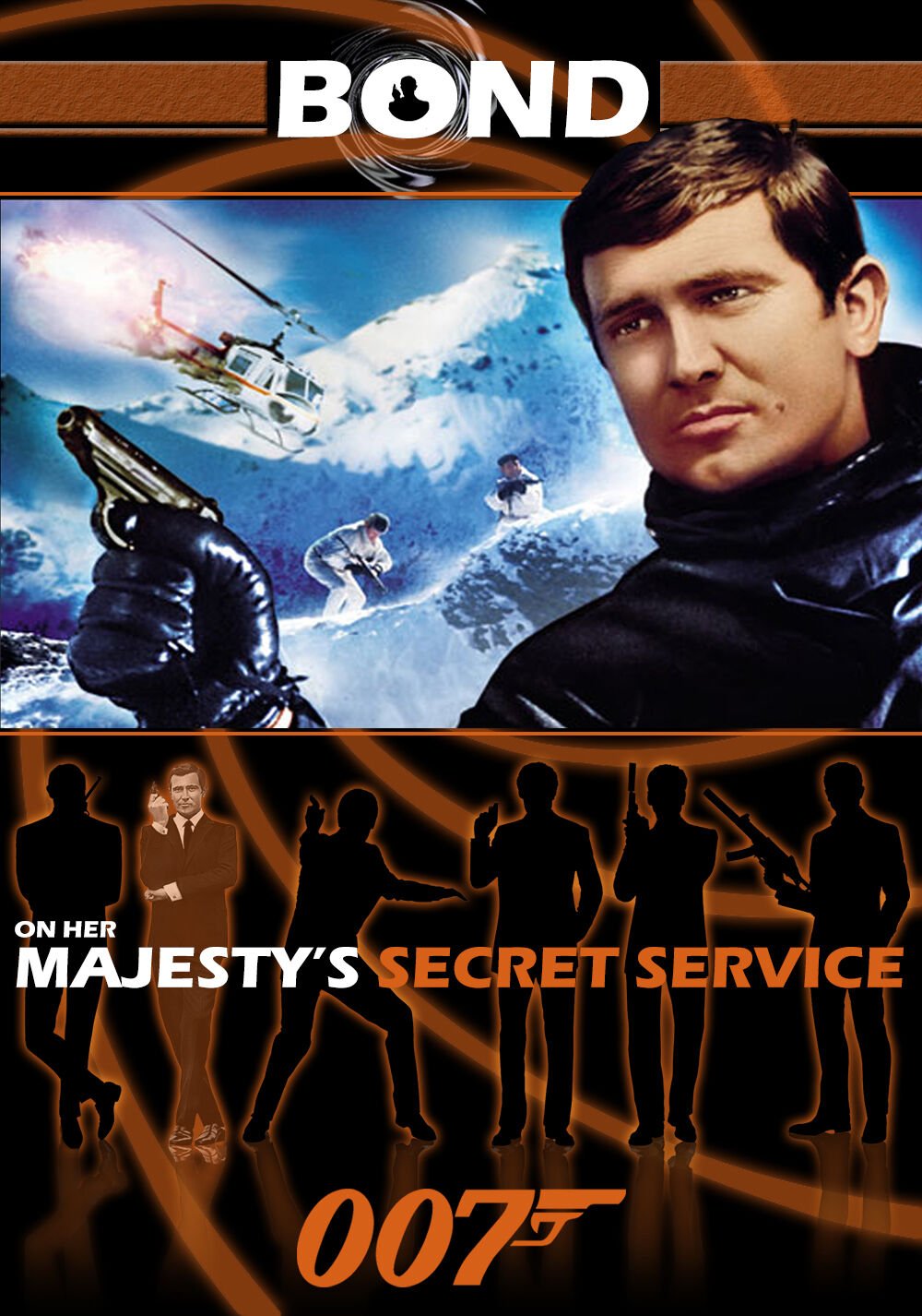 On Her Majesty's Secret Service Style G Movie Poster 13x19 inches