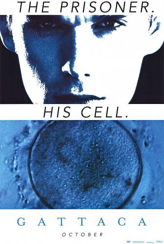 GATTACA HIS CELL MOVIE Poster ORIG 27 X40