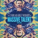 The Unbearable  Weight of Massive Talent  Original Movie Poster  Double Sided 27 X40