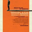 Whiplash Version Spanish Double Sided Original Movie Poster 27x40 inches