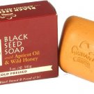 BLACK SEED SOAP W/ APRICOT OIL & WILD HONEY COLD PRESS