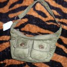 NWT! Cute Delia's Green Handbag Purse with Pockets