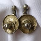 Vintage Mexico Sombrero Alpaca Silver Sombrero Hat