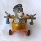 Disney Tailspins Baloo Bear w/ Airplane Fgurine