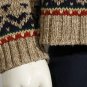 Vtg 80s Abercrombie & Fitch cotton sweater Fair Isle L