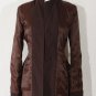 vtg 90s TAHARI suit jacket+blouse wool burgundy 4 mint