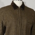 Ralph Lauren pure wool brown guncheck jacket 10 new