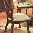 Timeless Cherry Glass Side Chair Set of Two