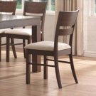 Essex Walnut Collection Dining Chairs - Set of Two
