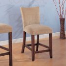 Soho Taupe Collection 24" Barstool - Set of Two - 100389