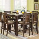Walnut Finish Counter Height Collection Table - 101358