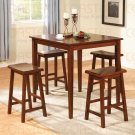 Dark Walnut Finish Pub Collection 5PC Set - 150292