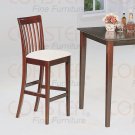 Cappuccino Finish 29" Bar Stool -Set of Two