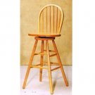 Natural Finish Collection Barstool - 4102