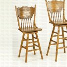 Oak Finished Collection 24"H Barstool - 5283AN