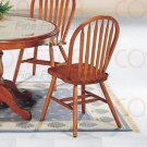 Oak finish Collection Side Chair - Set of Two - 5288