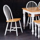 White Dinette Collection Chair - Set of Two - 4129