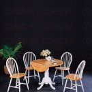 Natural White Collection DINING TaBLE 4241 WITH DROP LEAF