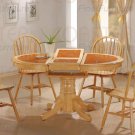 Natural Terracotta Oval Collection Table - 100241