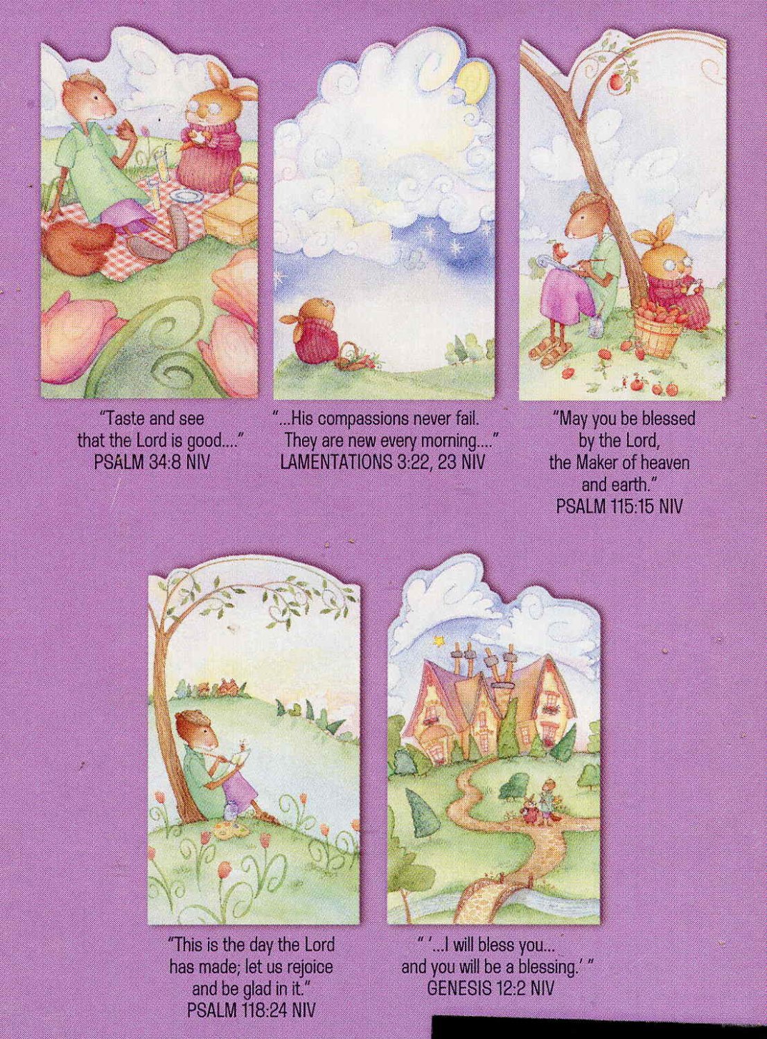 Joyfully Yours Artist Mouse Inspirational Christian Greeting Cards Set
