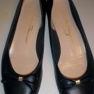 Ferragamo Ballet Flats! Black, $440 NEW! - 9.5