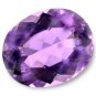 1.4ct Natural Brilliant Oval Purple Amethyst