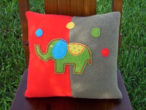 FUNNY ELEPHANT Pillow