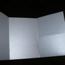 Silver Pocket Fold Invitation Jacket