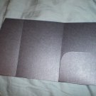 Black Pocket Fold Invitation Jackets