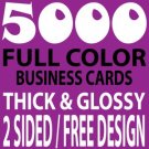 5,000 Double sided Business Cards