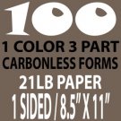 100 Carbon Copy Forms